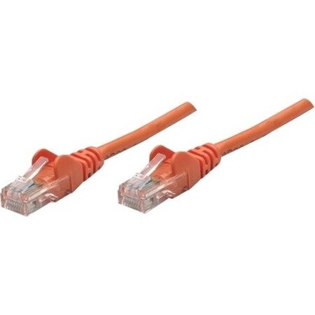 Intellinet Network Solutions Intellinet Patch Cable Cat 5E Utp Orange 1Ft Snagless Boot 347464